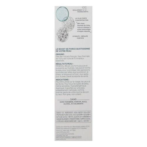 Fugtgivende Ansigtsbehandling Vichy (75 ml)