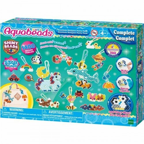 Aquabeads skabelsesæske - Håndværksspil, multifarvede perler