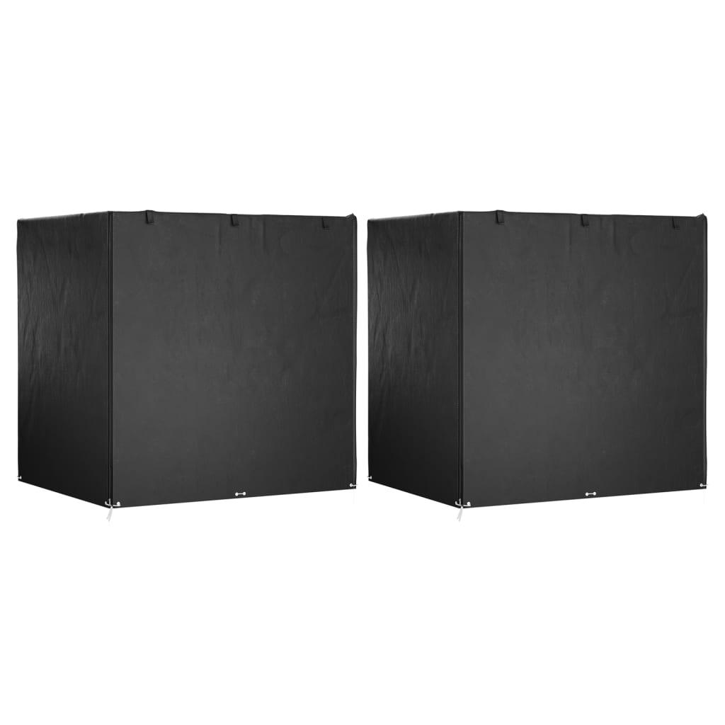 Overtræk til gyngebænke 2 stk. 220x177x220 cm polyethylen