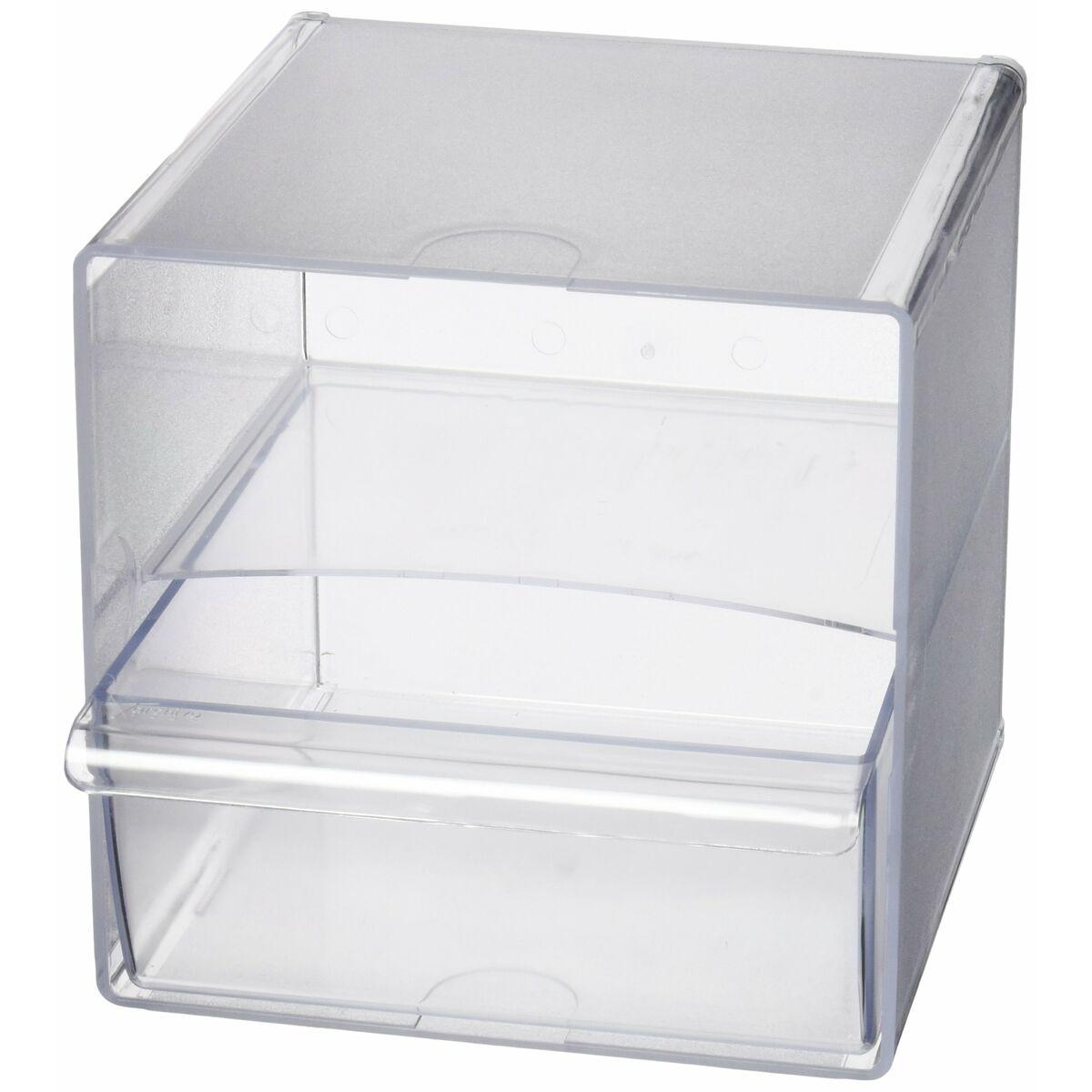Archivo 2000 Multifunktionel Organizer Gennemsigtig 19 × 15 × 15 Cm