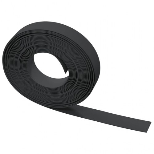 Græskant 10 m x 10 cm - sort