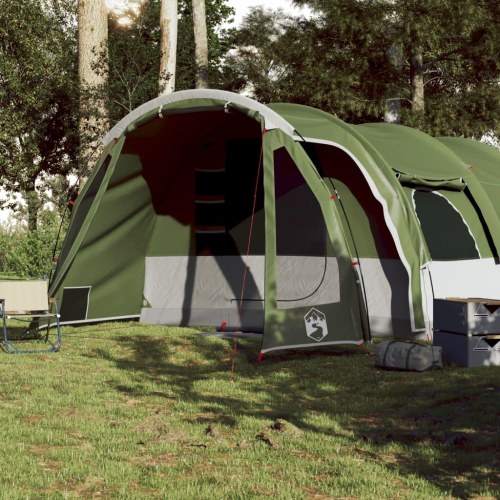 8-personers campingtelt vandafvisende grøn