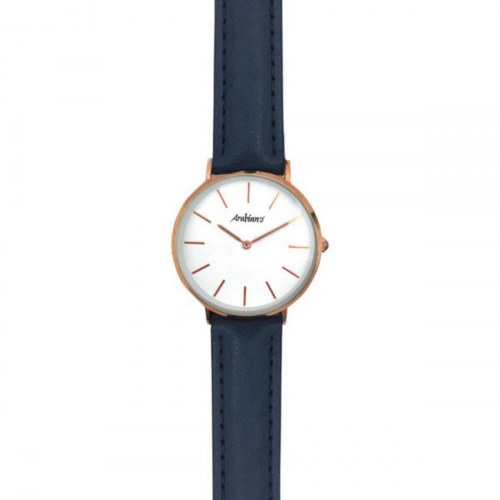 Arabians unisex armbåndsur DPA2231A, Ø 35 mm - blå rem
