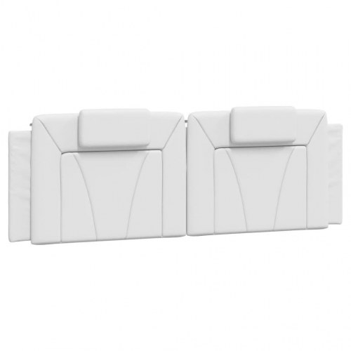 Sengeramme Viana med LED uden madras 160 x 200 cm - hvid