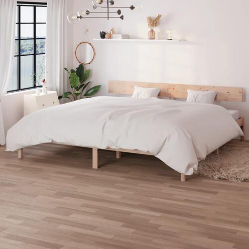 Sengeramme 180x200 cm massivt fyrretræ