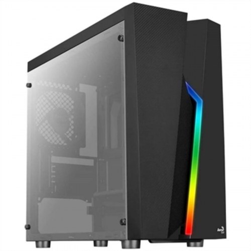 Aerocool Bolt Mini - ATX/mATX Midi-Tower kabinet med RGB, sort
