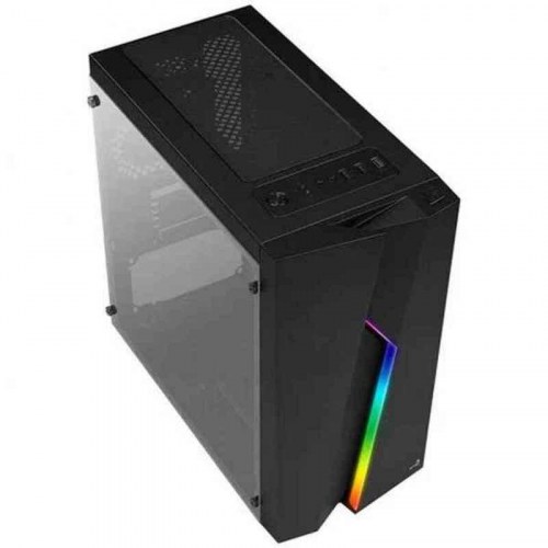 Aerocool Bolt Mini - ATX/mATX Midi-Tower kabinet med RGB, sort