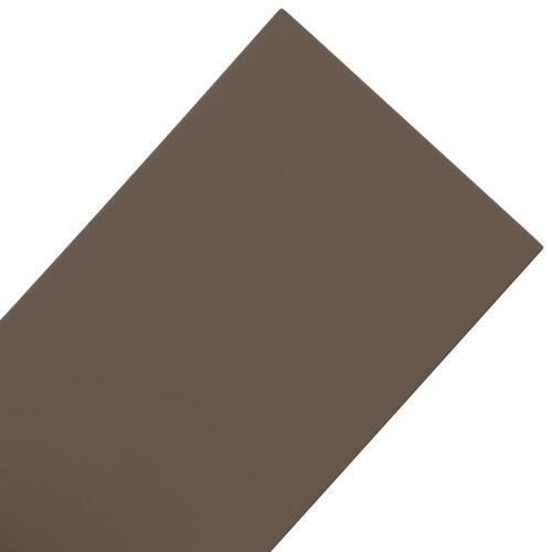 Græskant 10 m 20 cm polyethylen brun