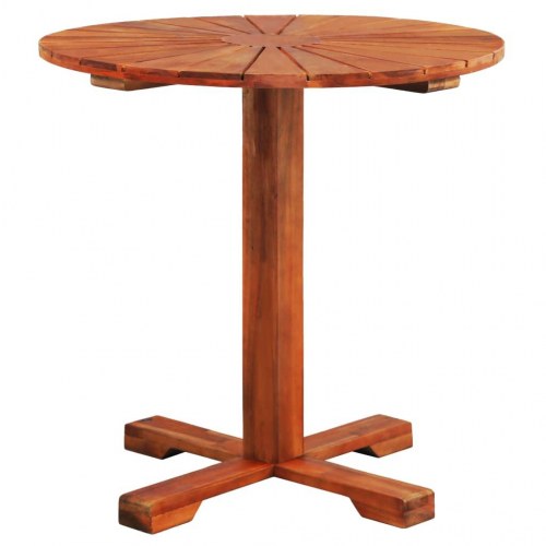 Bistrobord 70x70 cm massivt akacietræ