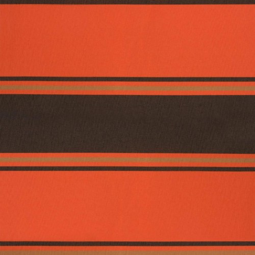 Foldemarkise 3 × 2,5 m med automatisk betjening - orange/brun