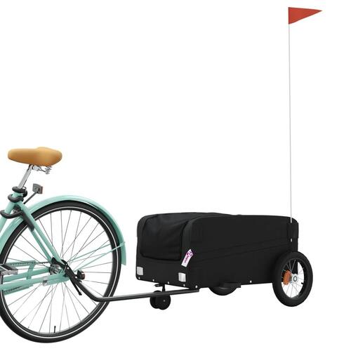 Cykelanhænger 30 kg jern sort
