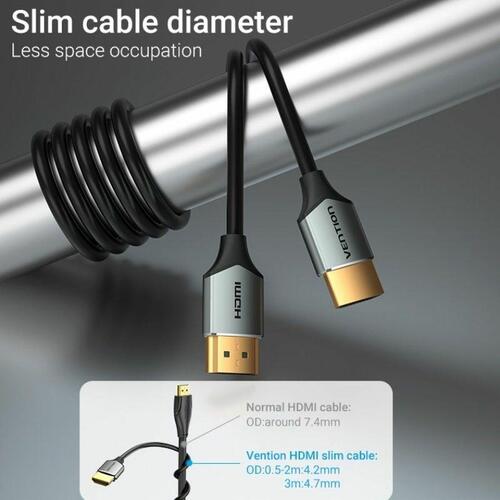 HDMI-kabel Vention ALEHD 50 cm