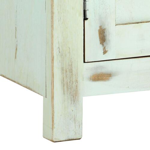 Skænk 110x35x70 cm massivt mangotræ lyseblå