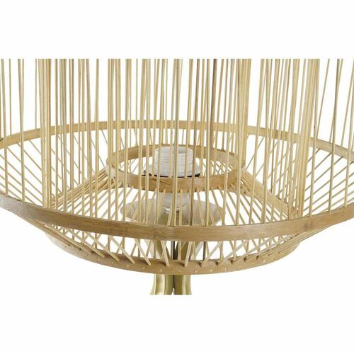 Lampeskærm Natur Bambus 40 x 40 x 28 cm