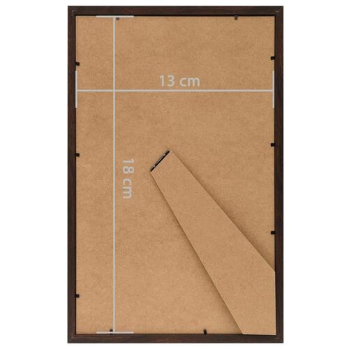 Billedrammer 3 stk. til bord 13x18 cm MDF sort
