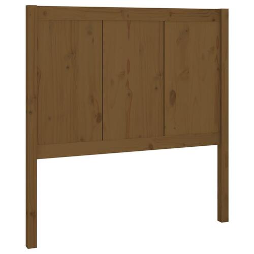 Sengegærde 95,5x4x100 cm massivt fyrretræ gyldenbrun