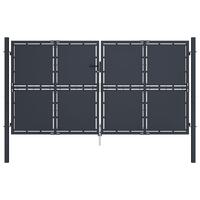 Havelåge 300 x 150 cm stål antracitgrå