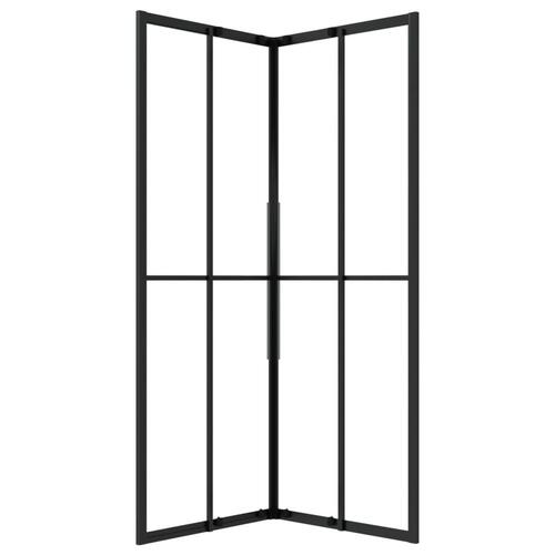 Brusekabine 80x80x180 cm sikkerhedsglas