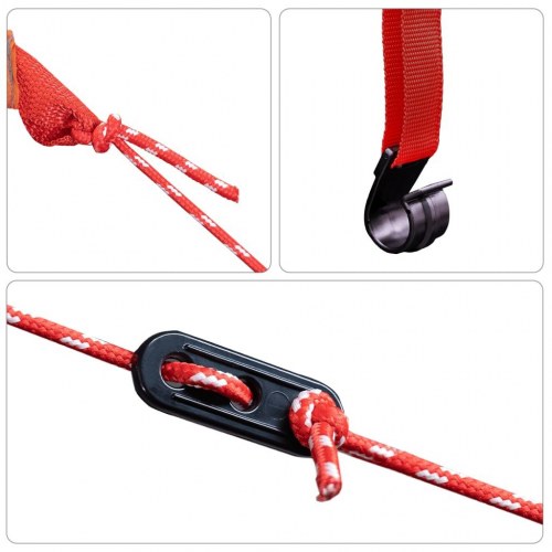 Toilettelt vandafvisende orange