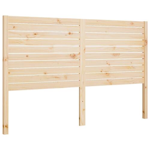 Sengegærde 166x4x100 cm massivt fyrretræ