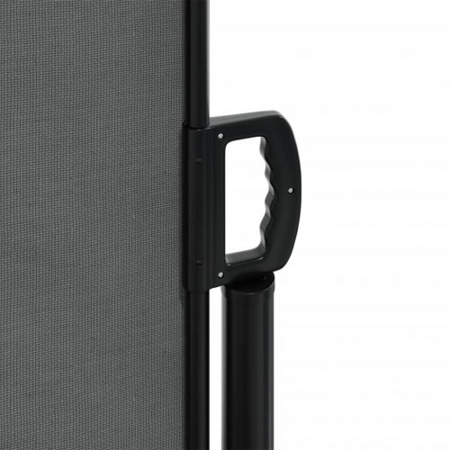Sammenrullelig sidemarkise 200 × 600 cm - antracitgrå