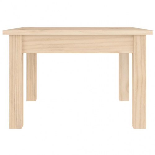 Sofabord 45x45x30 cm massivt fyrretræ