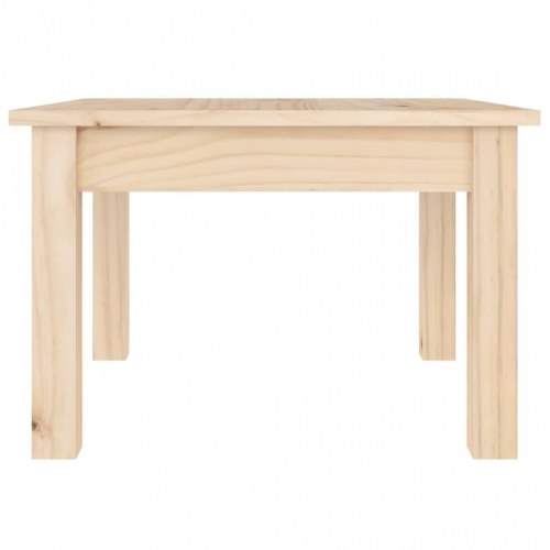 Sofabord 45x45x30 cm massivt fyrretræ