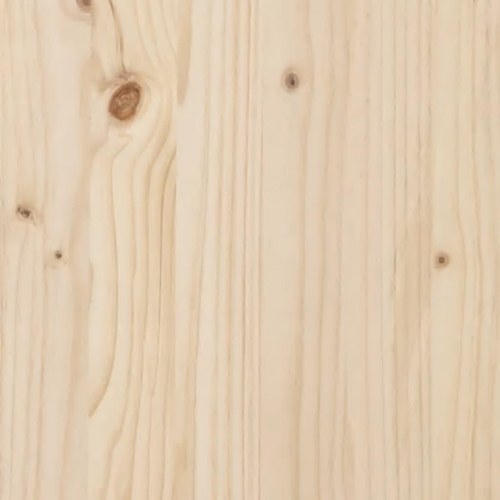 Sofabord 45x45x30 cm massivt fyrretræ