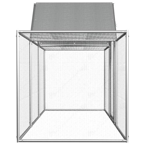 Hønsegård 3x1x1,5 m galvaniseret stål