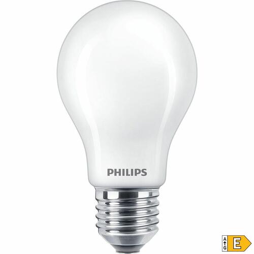 Philips LED-pære E27 8,5 W - 1.055 lm, 2.700 K (Ø 6,6 × 10,4 cm)