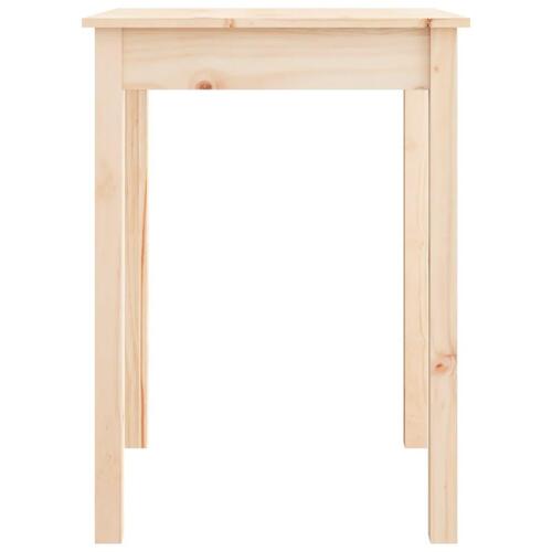 Spisebord 55x55x75 cm massivt fyrretræ