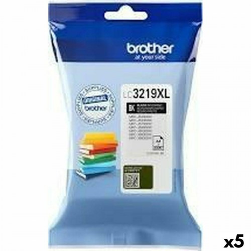 Brother LC3219XL blækpatron - Sort (Original, 5 stk)