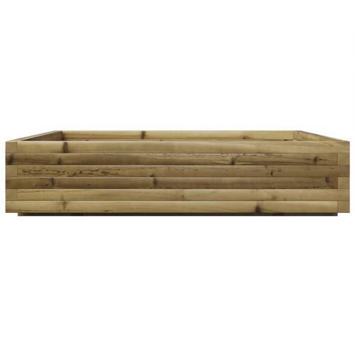 Plantekasse 110x110x26,5 cm imprægneret fyrretræ