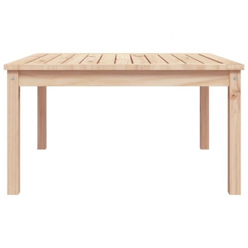 Havebord i massivt fyrretræ 82,5 × 82,5 × 45 cm