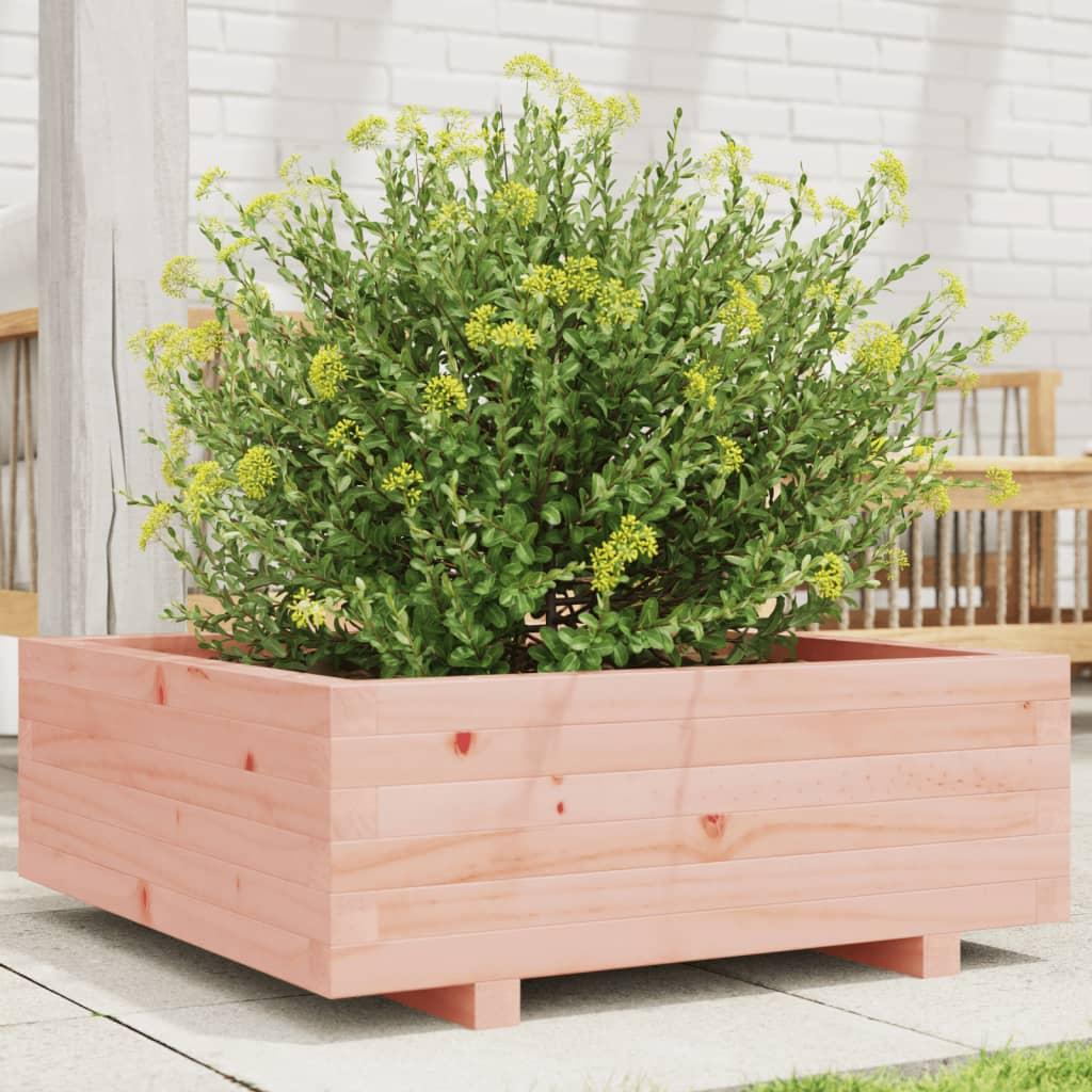 Plantekasse 70x70x26,5 cm massivt douglasgran billede