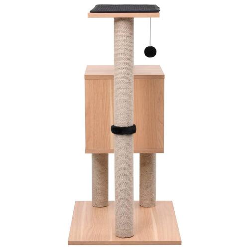 Kradsetræ med kradsemåtte sisal 82 cm