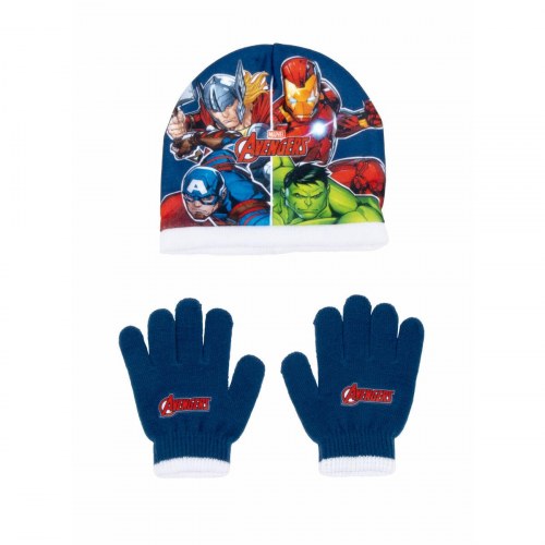 The Avengers - Hue og vanter sæt, Onesize 51-54 cm