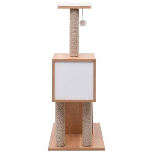 Kradsetræ med kradsemåtte sisal 104 cm
