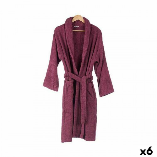 Morgenkåbe Berilo rød L/XL - 100% bomuld (6 stk.)