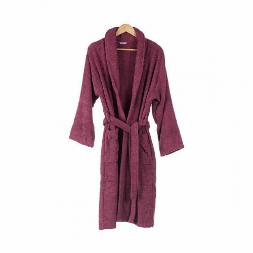 Morgenkåbe Berilo rød L/XL - 100% bomuld (6 stk.)