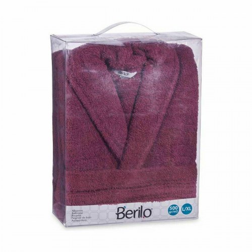 Morgenkåbe Berilo rød L/XL - 100% bomuld (6 stk.)