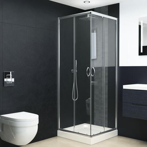Brusekabine sikkerhedsglas 70 x 70 x 185 cm
