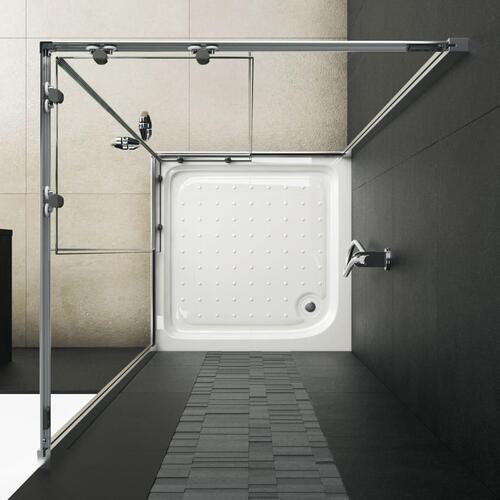Brusekabine sikkerhedsglas 70 x 70 x 185 cm