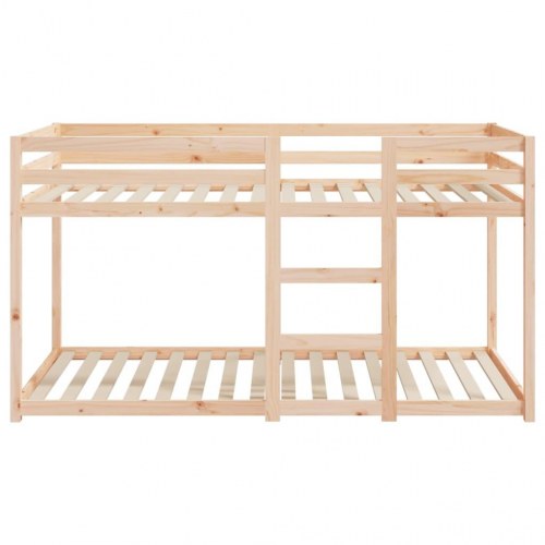 Køjeseng 90x200 cm massivt fyrretræ