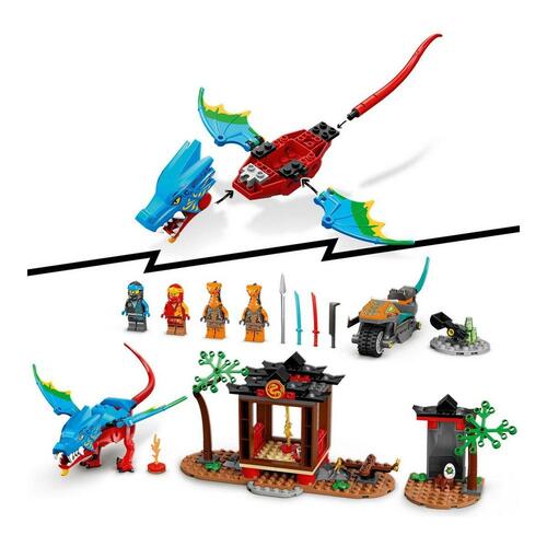 Playset Lego Ninjago Ninja Dragon Temple 161 Dele 71759