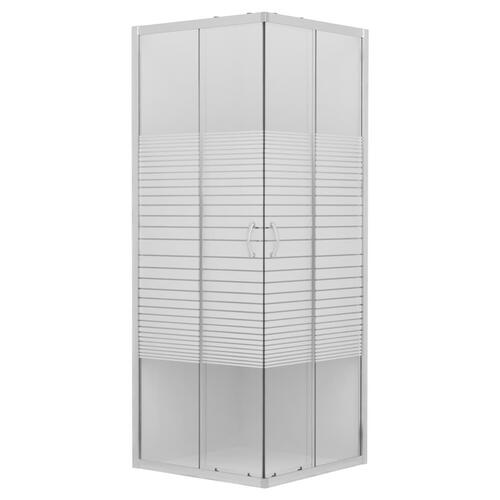 Brusekabine sikkerhedsglas 70 x 70 x 185 cm