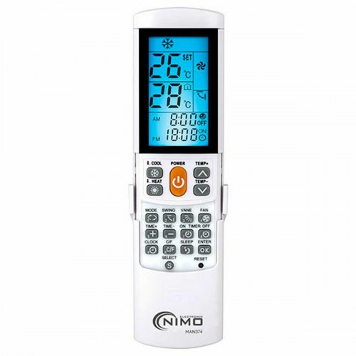 Fjernbetjent timer-termostat til aircondition NIMO