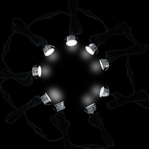 LED-jordlys 20 stk. kold hvid