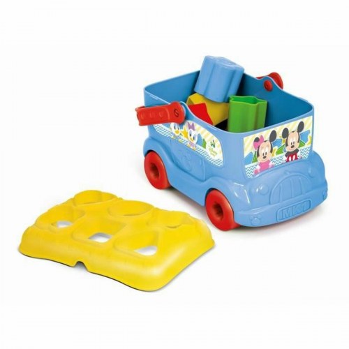 Stablelegetøj til baby - Clementoni Mickey Mouse Bus, 9 dele