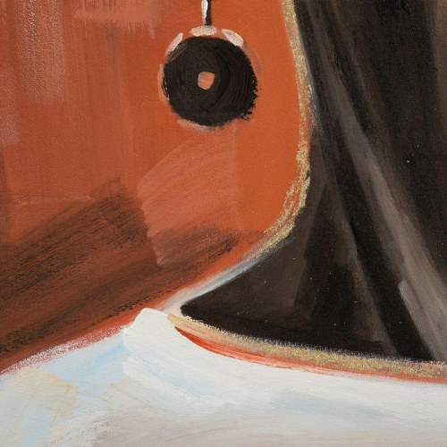Lærred 90 x 2,8 x 120 cm Afrikansk kvinde